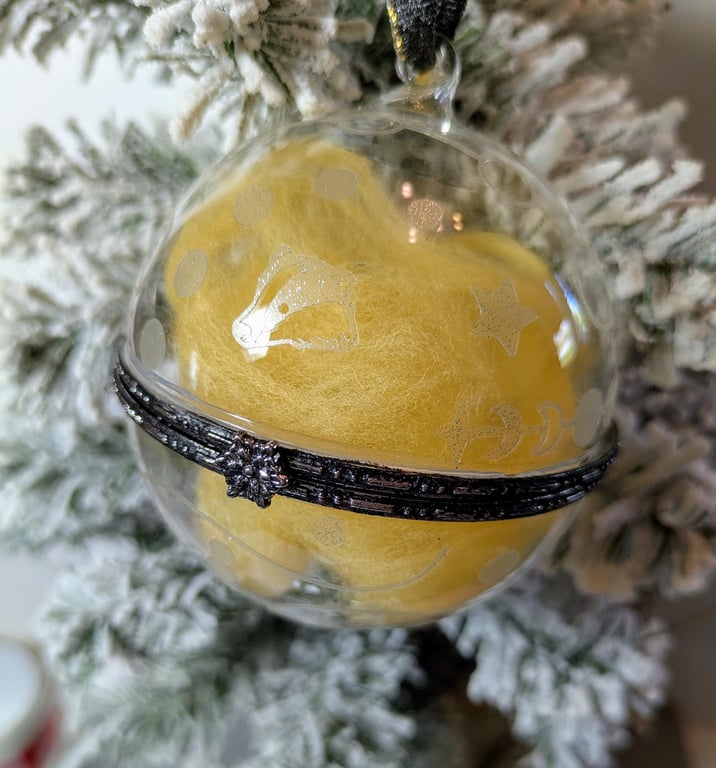 Hufflepuff House Remembrall (Badger logo)