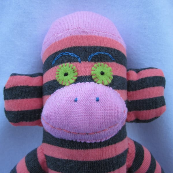 Sock monkey Edith CE certified