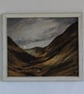 Glen Tilt, Cairngorms, Scottish Highlands Landscape Original Painting - Image 1