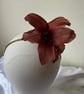 Cocoa Brown Feather Fascinator - Wedding - Special Occasion - Image 5