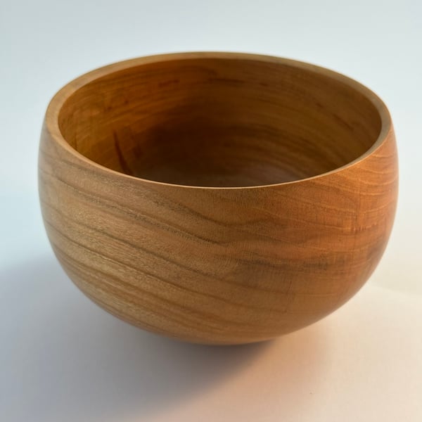 A Cherry wood bowl