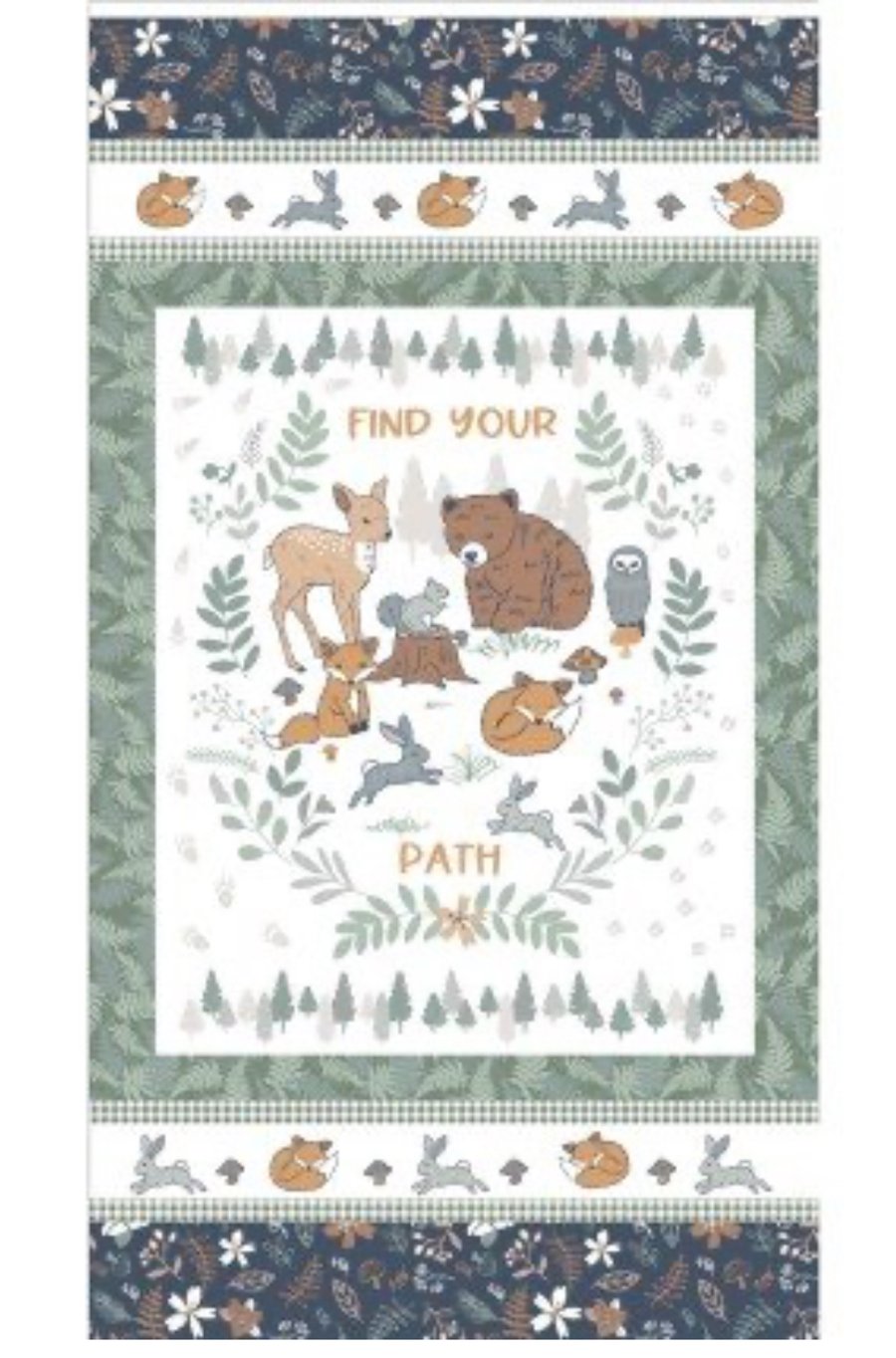  Studio e Find your Path 24inch Fabric Panel