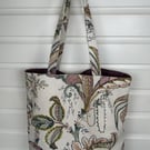 tote bag, shopping bag, shoulder bag, about town bag, modern tote, boho style