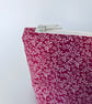Make up bag, small toiletry bag, water resistant lining, in pink floral design - Image 5