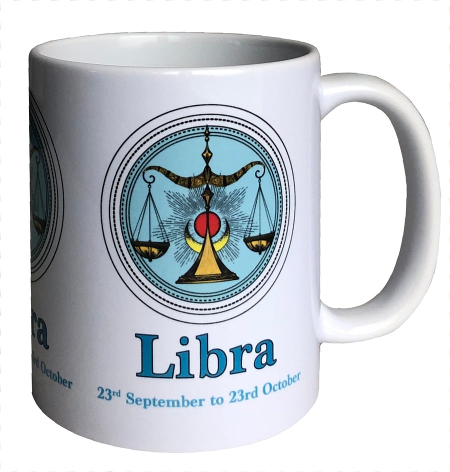 Libra - 11oz Ceramic Mug - The Scales (23rd September - 23rd October)