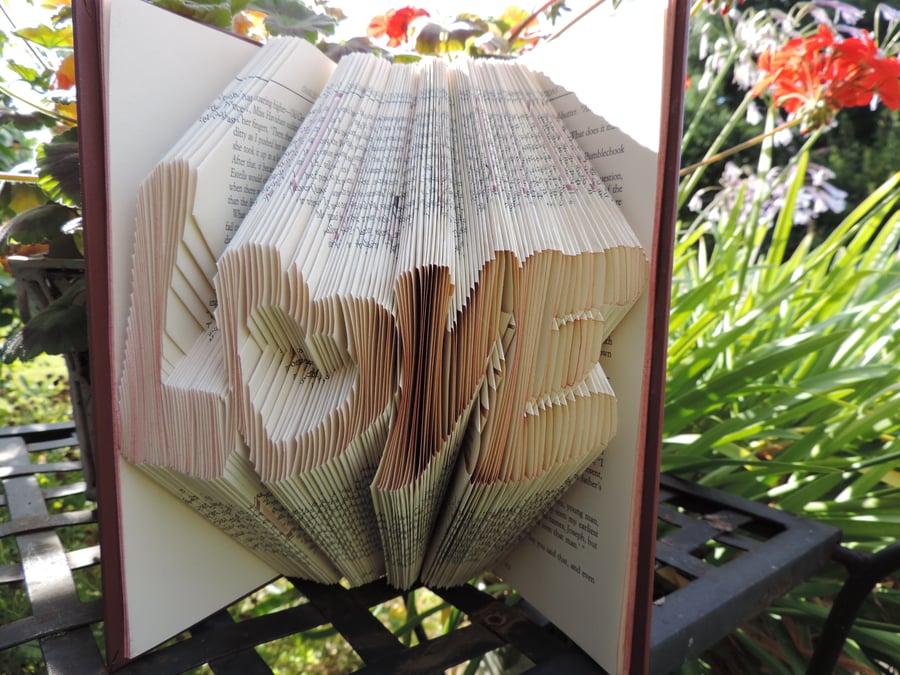  LOVE Book Sculpture