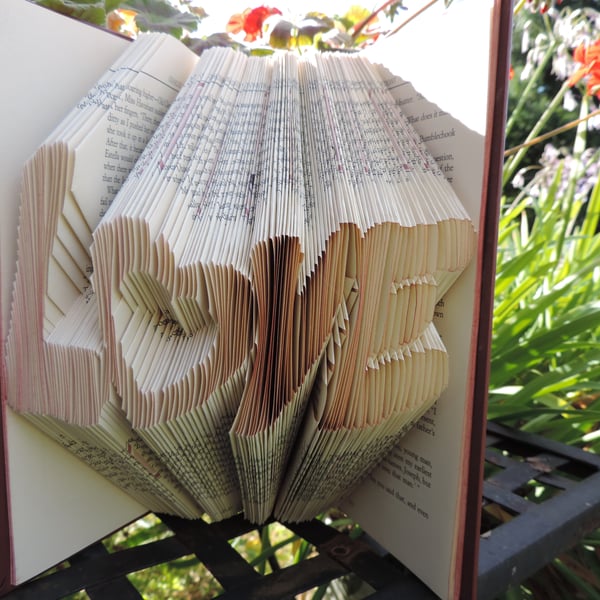  LOVE Book Sculpture
