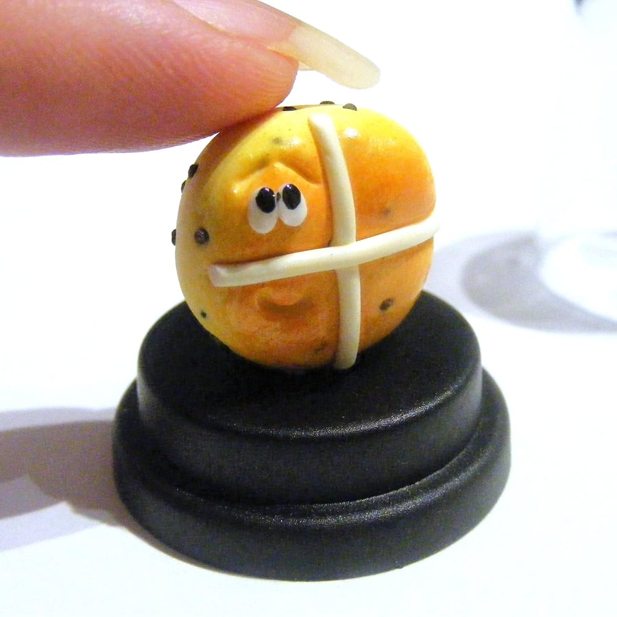 Pet Hot Cross Bun, Good Friday bun, Easter gift, Best friend gift 