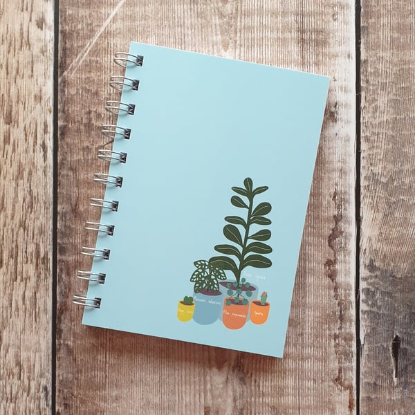 Houseplant Love A6 Notebook