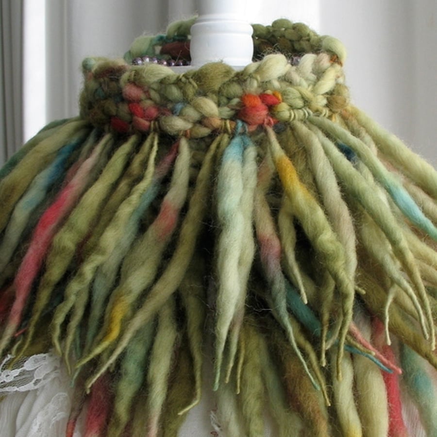 Mermaid tendril scarf