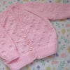 16" Baby Girls V Neck Cardigsn