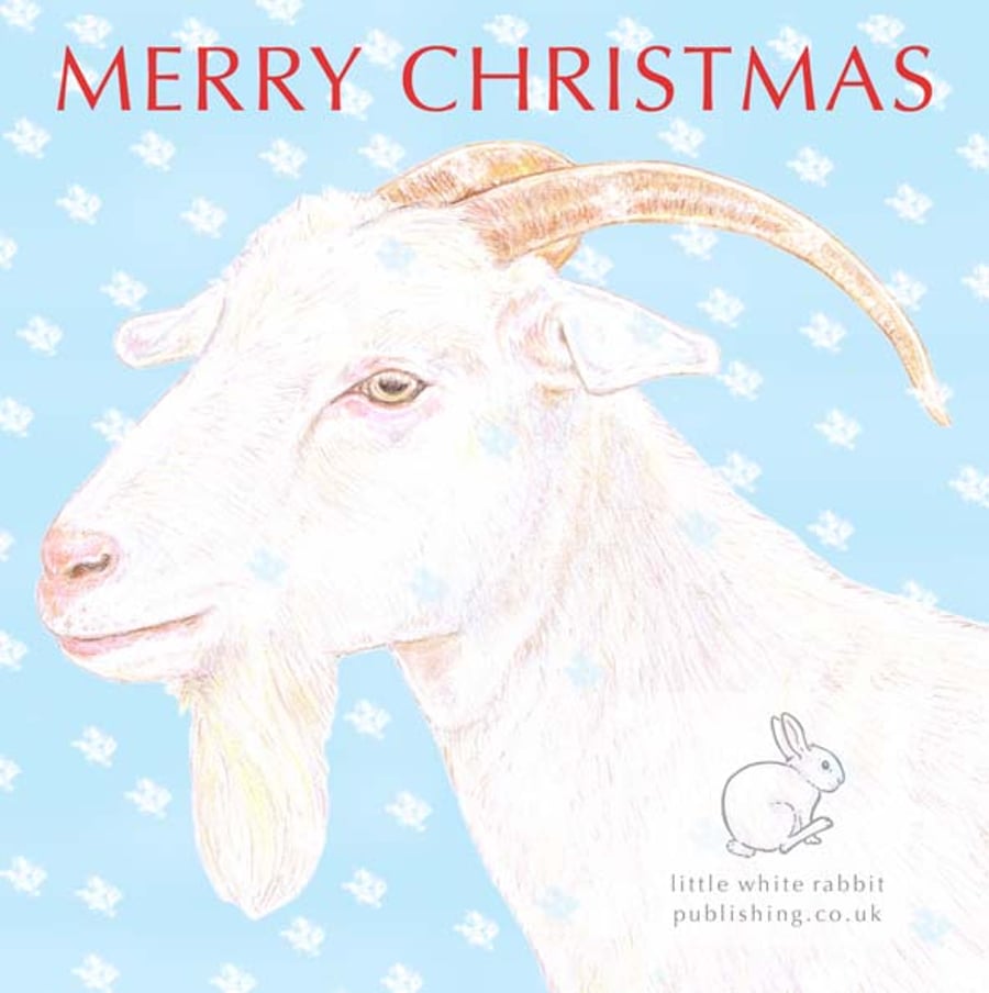 Goat - Christmas Card
