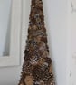 Pinecone Tree Table Decoration – Autumn & Christmas Tabletop Decor 