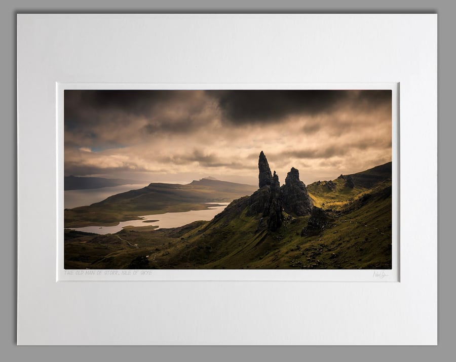 The Old Man of Storr Isle of Skye Scotland - A3 (50x40cm) Unframed Print