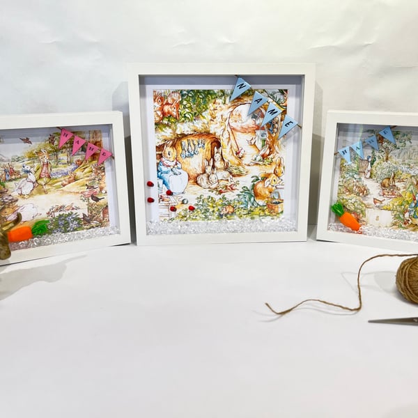 Beatrix Potter Box Frame - Large Size