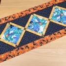 Halloween table runner and placemats set quilted cotton spooky decor