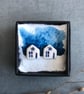 Ceramic House  Earrings - Image 1