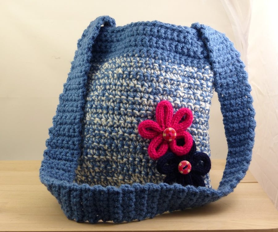 Childs Crocheted Bag