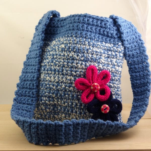 Childs Crocheted Bag