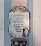 "A Family's Love Shines Bright" – Handmade Winter Christmas Card - Image 5