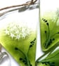 Hand Drawn Dandelion Glass Bunting: Garden Decor - Image 8