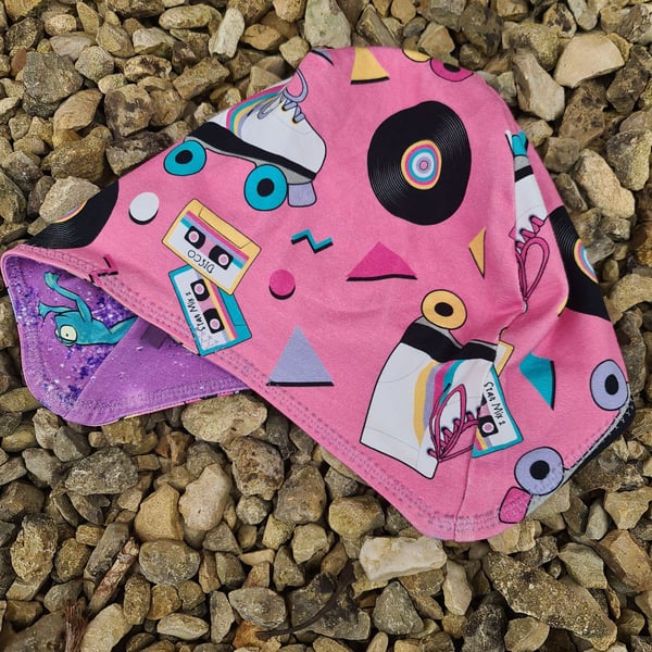 Reversable Bike Helmet Hat Adult S Teen - Roller Skates & Baby Yoda