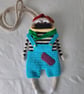 Cute Mr Silly Crochet Bag - Image 2