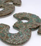 Ceramic house Address Number House Numbers,Stoneware House Tiles, Made to order