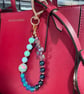 Cyan Handbag Charm 