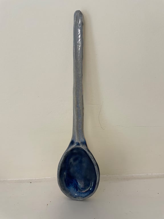 Blue spoon