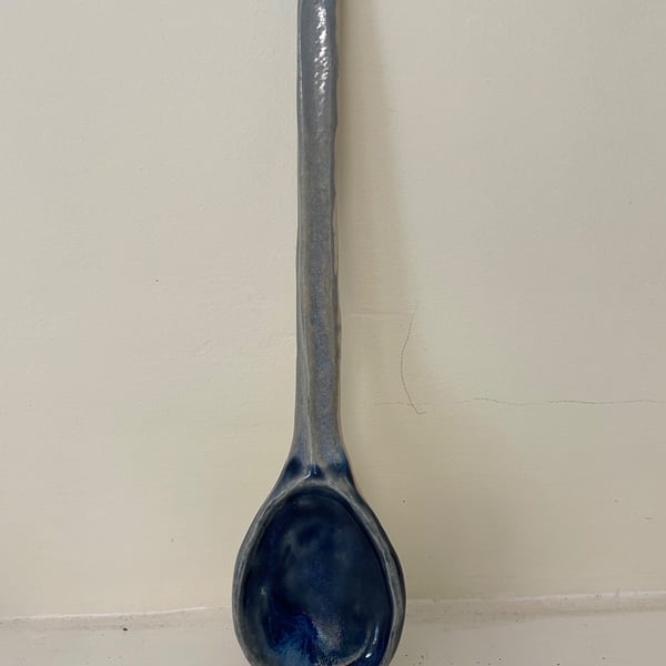 Blue spoon
