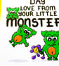Mother's Day Card From Your Little Monsters For Mummy, Gran, Nanny  - Image 6