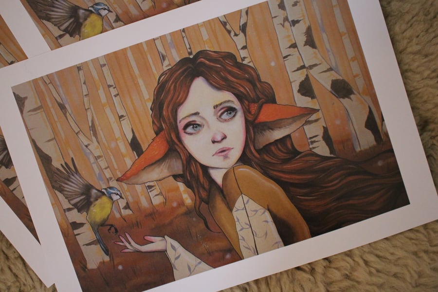 Fox Fairy Print