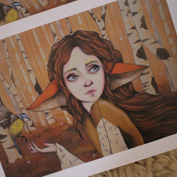 Fox Fairy Print