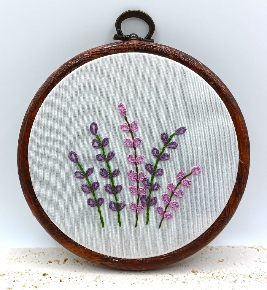 Beginner's Lavender Embroidery PDF, DIY Embroidery Patterns and Tutorials, Embro