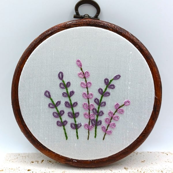 Beginner's Lavender Embroidery PDF, DIY Embroidery Patterns and Tutorials, Embro