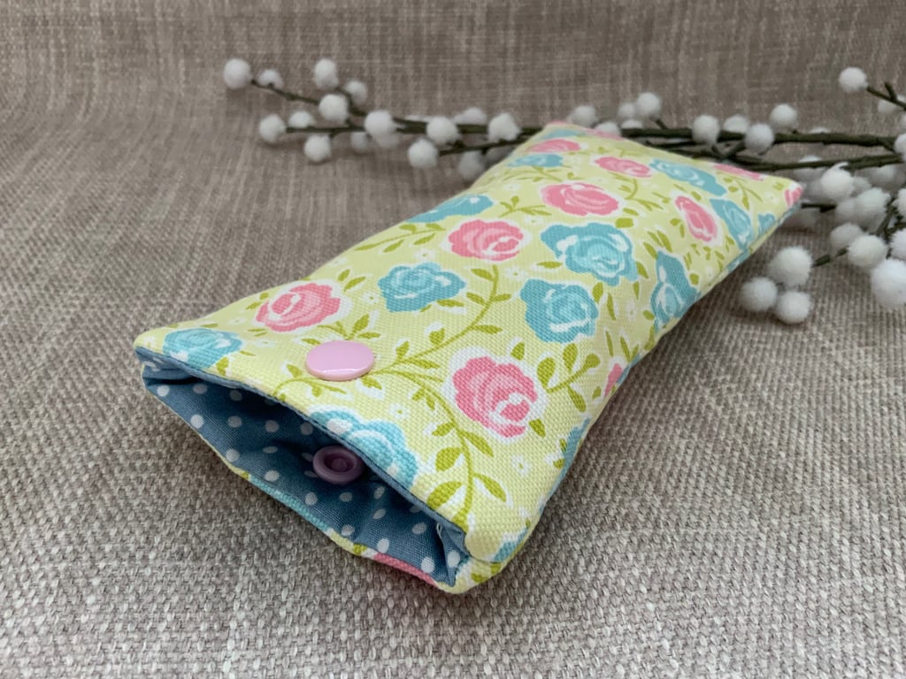 Fabric Glasses Case, Sunglasses Case, Glasses Pouch, Fabric Purse