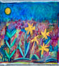 Spring Garden Daffodils, original painting - Image 3