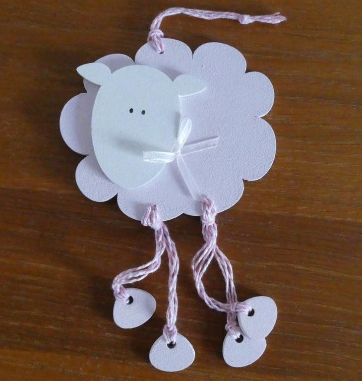 Sheep Decoration - Pink