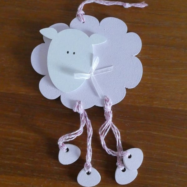 Sheep Decoration - Pink