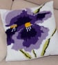 Knitting Pattern for Iris Cushion.  Digital Pattern - Image 3