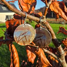 Snow Bunting Earrings 
