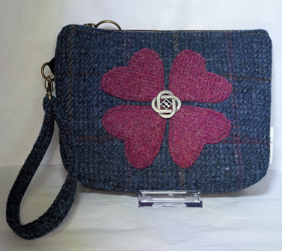 Harris Tweed Wristlet Purse 