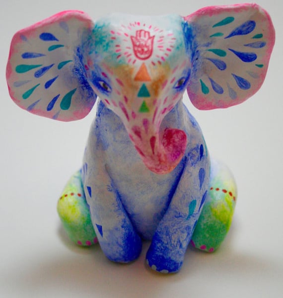 Psychedelic Elephant