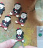 Bagpipes Gift, Handmade Scottish Bagpiper Bear Pin, Scotland Teddy Bear Brooch - Image 9
