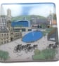 Bradford glass coaster celebrating Tour de Yorkshire - Image 1