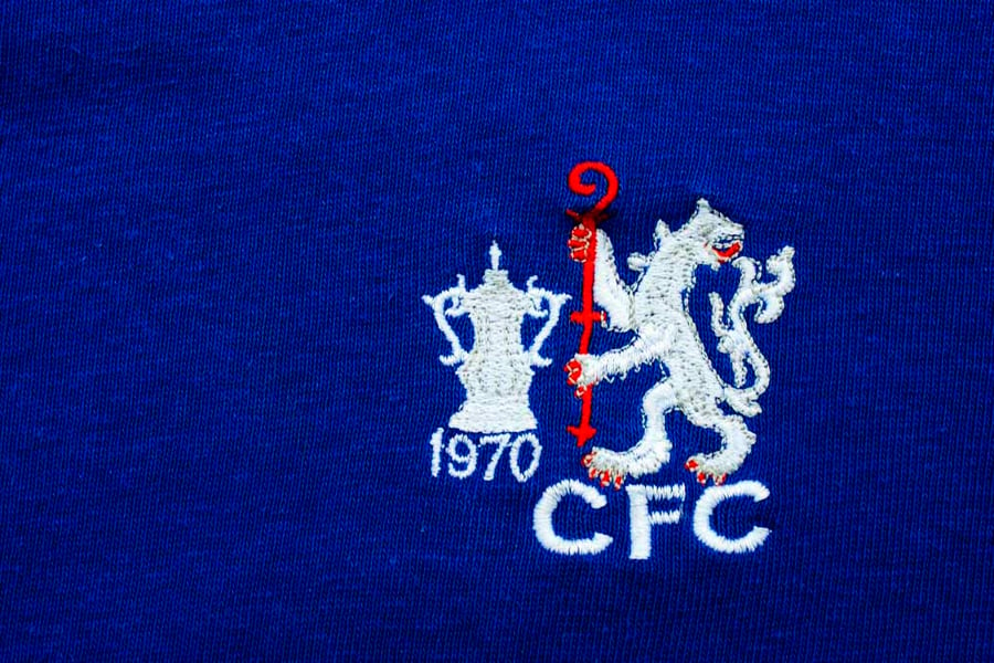 Chelsea FC Lion 1970 FA Cup Shirt Badge Photograph Print