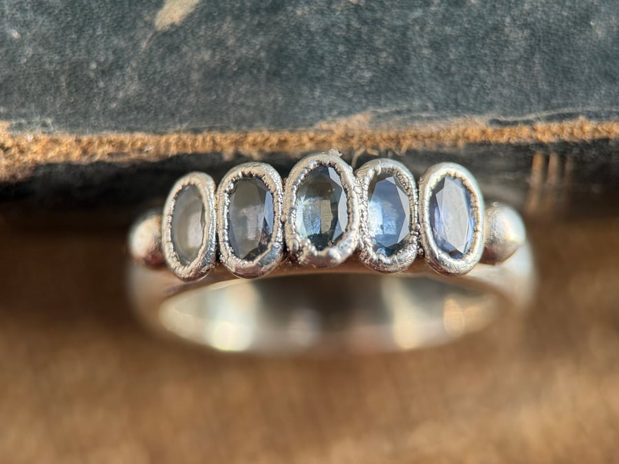 Sterling Silver Tanzanite Ring