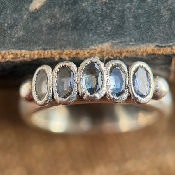 Sterling Silver Tanzanite Ring