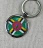 Dominica Flag Keyring